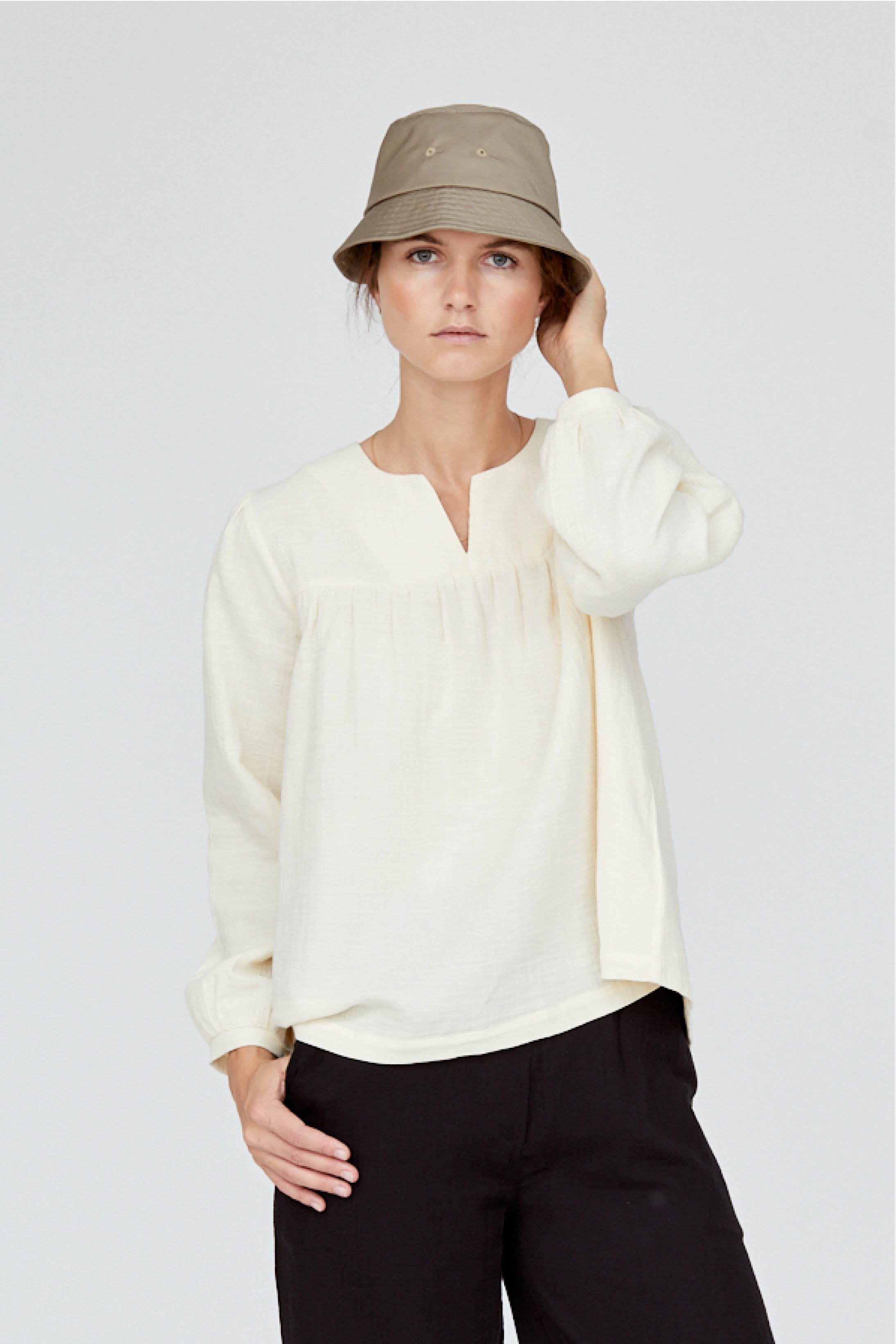Basic Apparel Iris Tunique Bluser 183 Birch